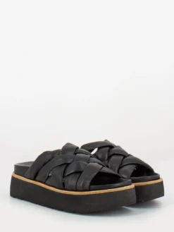 Ciabatte Layla Korea Nappa Nere