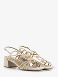 Bibi Lou Sandali Chestnut Nude