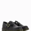 Dr. Martens 8065 Vegan Mary Janes Black Felix Rub Off