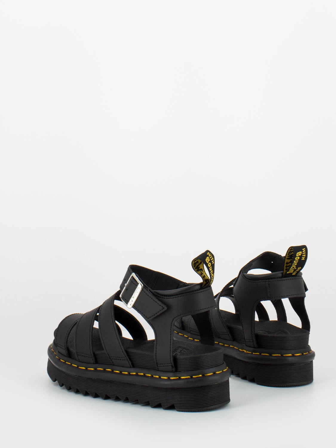Dr. Martens Sandali Blaire Black Hydro Leather - immagine 3