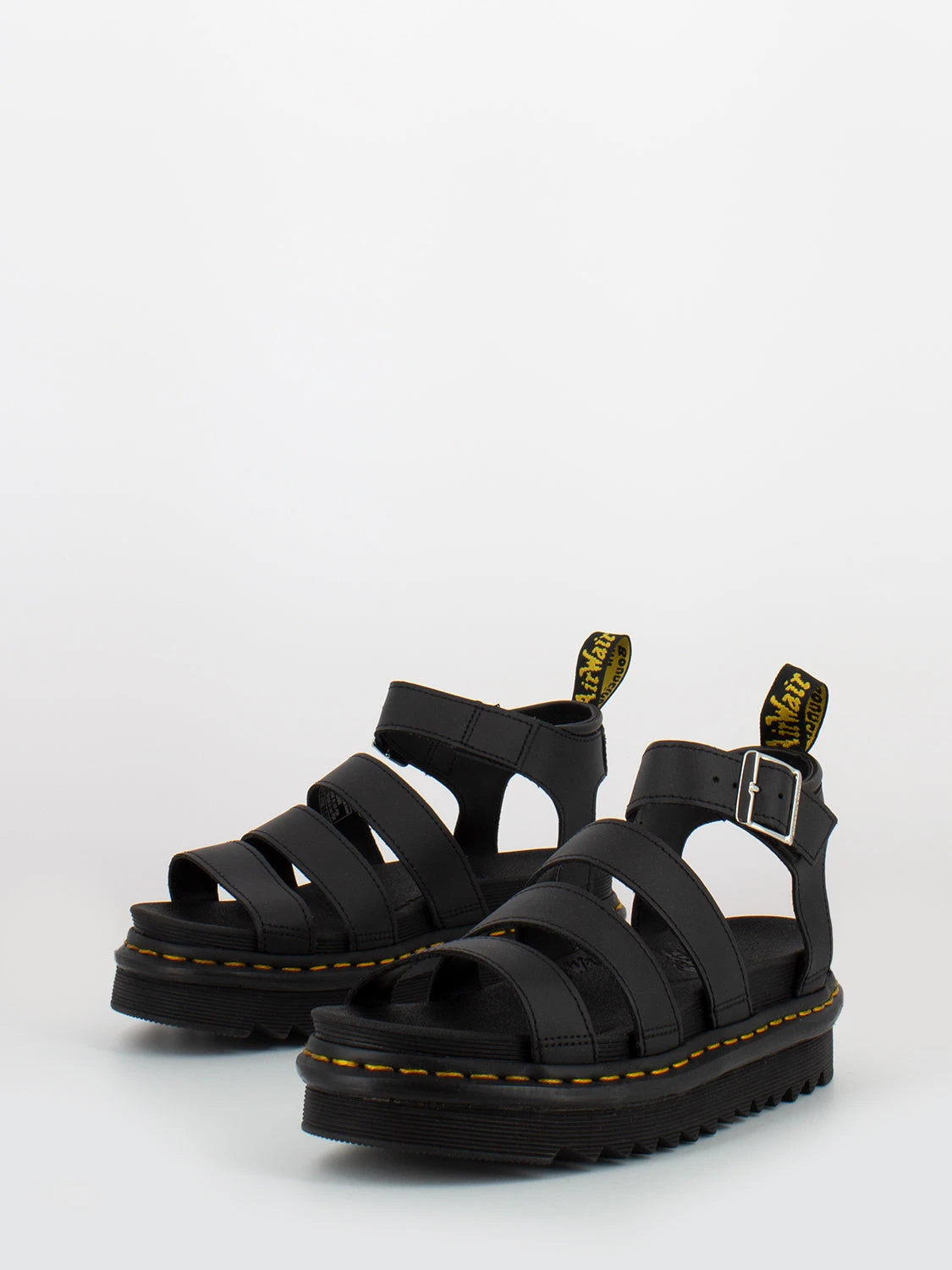 Dr. Martens Sandali Blaire Black Hydro Leather - immagine 4