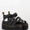 Dr. Martens Sandali Blaire Quad Black Hydro Leather