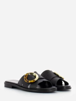 Ciabatte London Turtle / Nero