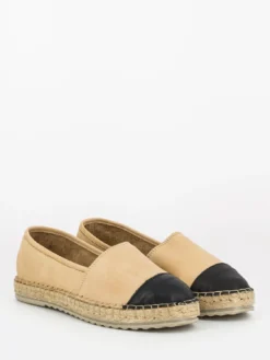 Espadrillas Nappa Cappuccino / Nero
