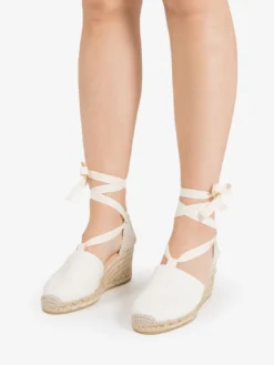 Espadrillas Valencia Pique Summer Blanco Roto