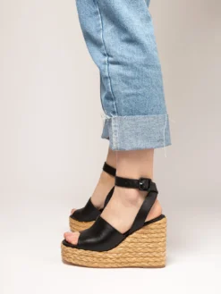 Paloma Barcelo Sandali Clama Napa Silk Black