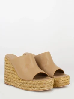 Ciabatte Tera Napa Silk Nocciola