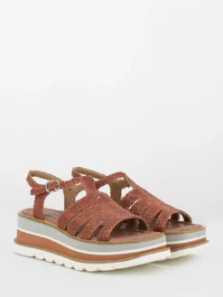 Sandali Platform Ines Terracotta