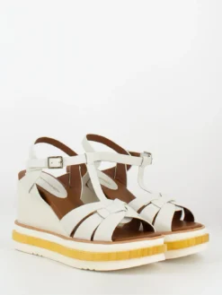 Sandali Zeppa Krizia Off White