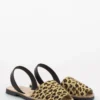 Sandali Kid Leopardo Capuchino