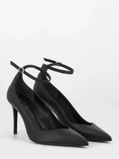 Décolleté Diletta Glove Nere Con Cinturino