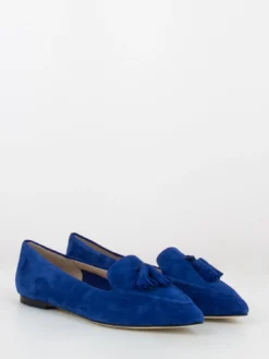 Ballerine Amalfi Bluette Con Nappine