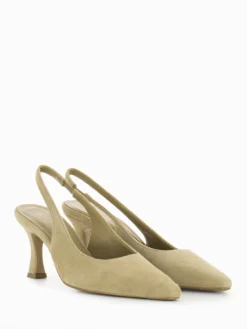 Sandalo Camoscio Sabbia