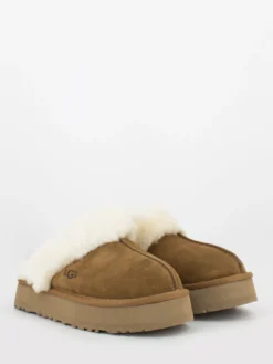 Ugg W Disquette Chestnut Bordo Montone